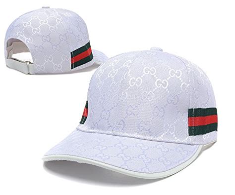 gucci print leather cap|men's Gucci hat sale.